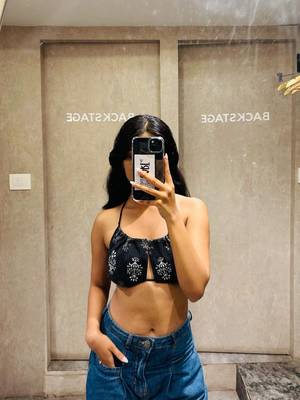 Black-paisley-katha-cemi-bra-top-kj0644 1