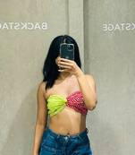Red-green-blue-lehariya-top-kj0646