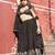 Black-gotta-floral-sequin-blouse-dupptta-and-lehanga-kj0673