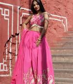 Pink-gotta-embroidery-blouse-dupptta-and-lehanga-kj0675