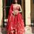 Red-gotta-embroidery-blouse-dupptta-and-lehanga-kj0676