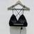 Black-artificial-mirror-bra-kj0695