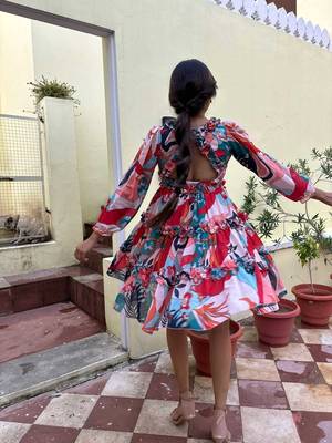 Abstract-dress-multicolor-at0711 4