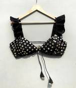 Black-floral-seqin-embroidery-bralette-cum-top-kj0750