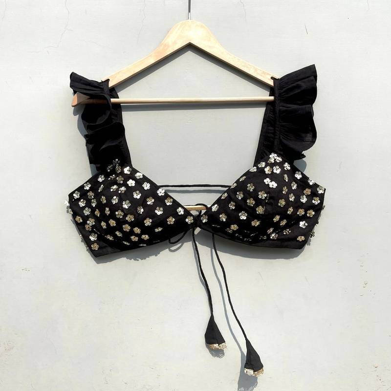Black-floral-seqin-embroidery-bralette-cum-top-kj0750