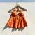 Neon-orange-handblock-tree-top-kj0771