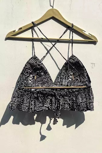 Black-geometry-cotton-bralette-kj0776