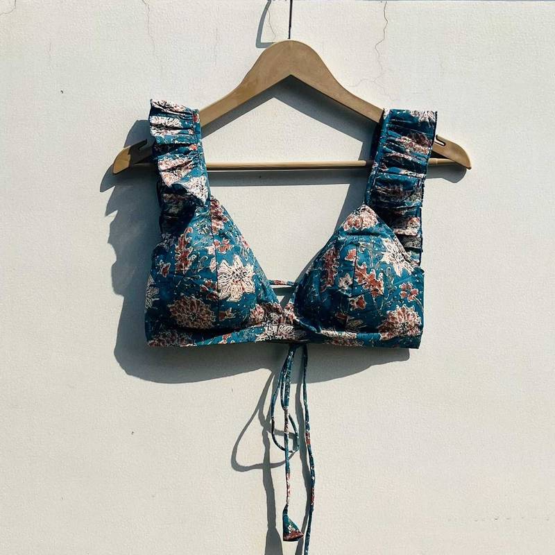 Blue-jaal-frill-cotton-bralette-kj0777
