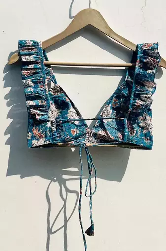 Blue-jaal-frill-cotton-bralette-kj0777
