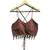 Brown-navratri-criss-cross-cotton-top-kj0799