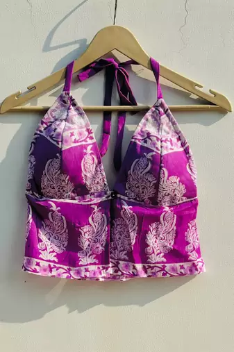 Lavender-tree-cotton-mul-top-kj0807