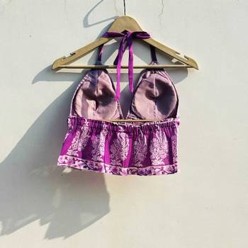 Lavender-tree-cotton-mul-top-kj0807 2