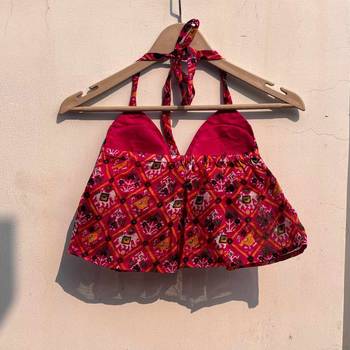 Pink-patola-kota-doria-cotton-bralette-kj0809 2
