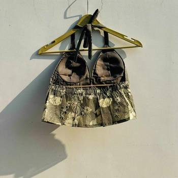Dusty-tree-cotton-mul-removable-pad-top-kj0811 2