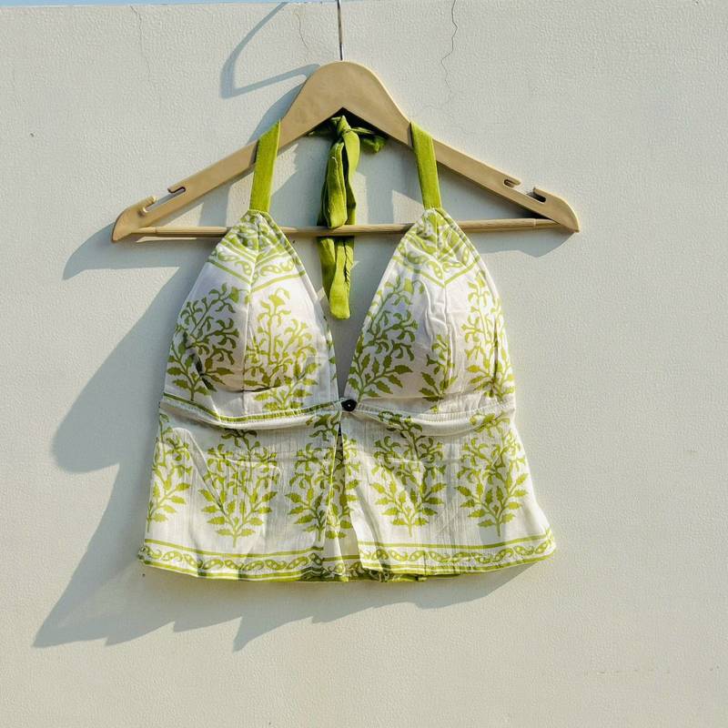 Light-green-tree-cotton-mul-removable-pad-top-kj0813