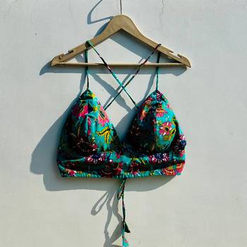 Rama-green-jaal-cotton-removable-pad-bra-kj0818 1