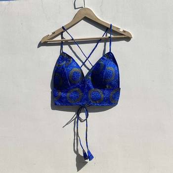 Blue-bandhej-kota-doria-removable-pad-bra-kj0827 1