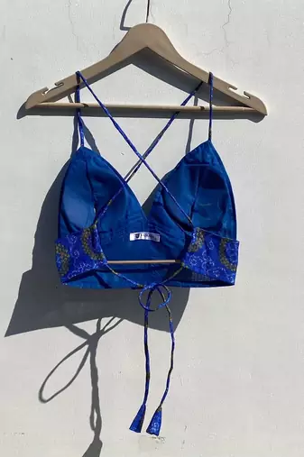 Blue-bandhej-kota-doria-removable-pad-bra-kj0827