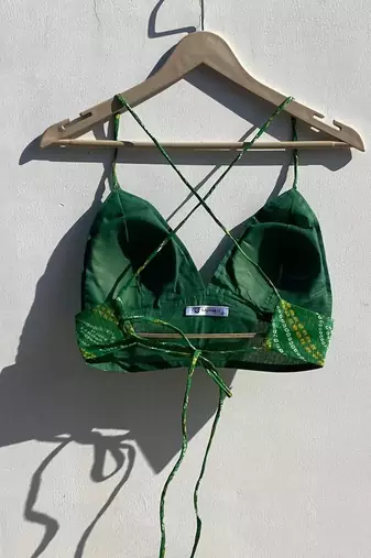 Green-bandhej-kota-doria-removable-pad-bra-kj0829
