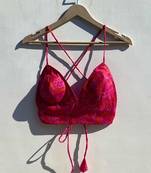Pink-bandhej-kota-doria-removable-pad-bra-kj0830