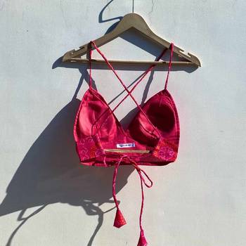 Pink-bandhej-kota-doria-removable-pad-bra-kj0830 2