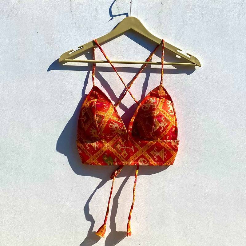 Orange-patola-kota-doria-removable-pad-bra-kj0831
