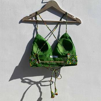 Green-patola-kota-doria-removable-pad-bra-kj0833 2