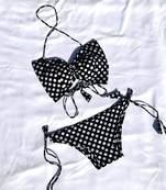 Polka-beach-wear-set-kj0835