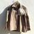 Brown-khadi-shirt-and-white-frill-bra-combo-kj0847
