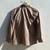 Brown-khadi-shirt-and-white-frill-bra-combo-kj0847