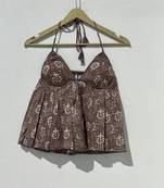 Brown-kashish-tree-cotton-top-kj0868