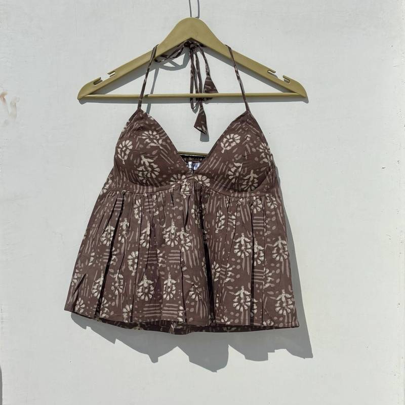 Brown-kashish-tree-cotton-top-kj0868