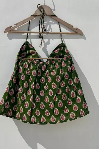 Green-butti-tree-cotton-top-kj0873