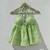 Green-chikan-embroidery-tree-cotton-top-kj0876