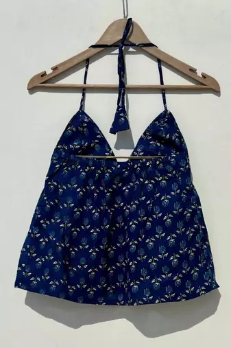 Indigo-blue-floral-tree-removable-pads-top-kj0894-copy