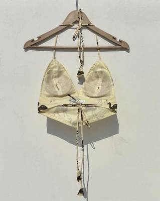 Olive-green-camel-removable-pads-bra-kj0897 2