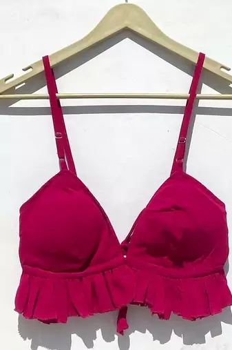 Pink-crush-frill-removable-pads-bra-kj0899