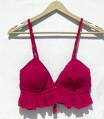 Pink-crush-frill-removable-pads-bra-kj0899