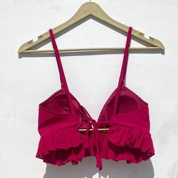 Pink-crush-frill-removable-pads-bra-kj0899 2