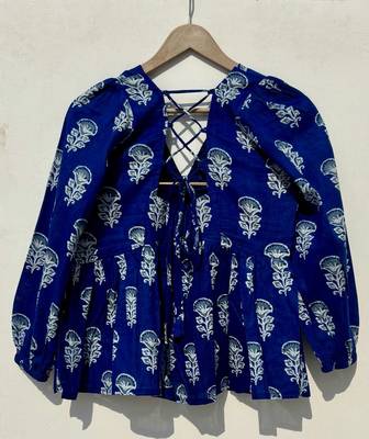 Blue-butti-deep-v-neck-removable-pads-top-kj0900 2