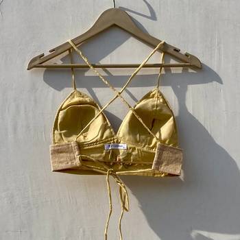 Black-crush-cotton-shirt-jute-butterfly-bra-women-combo-kj0922 3