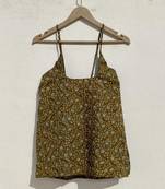 Olive-green-piasley-round-neck-kurti-top-kj0964