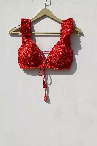 Orange-motif-removable-pads-bra-kj10029