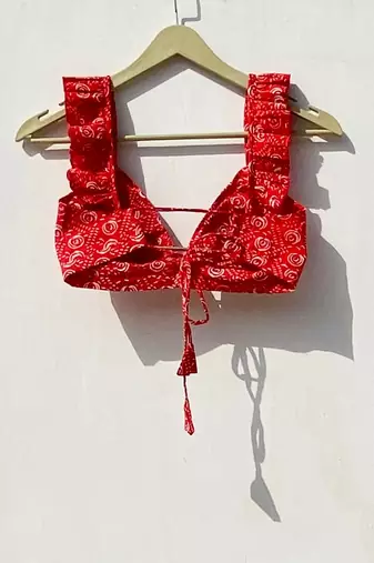 Orange-motif-removable-pads-bra-kj10029