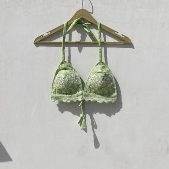Neon-green-shirt-and-chikan-bra-combo-kj10031 2