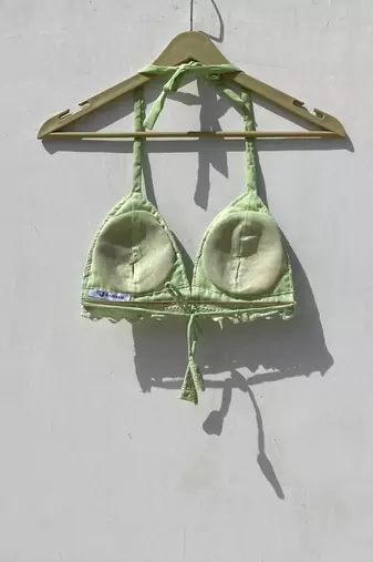 Neon-green-shirt-and-chikan-bra-combo-kj10031