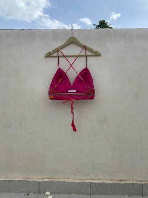 Pink-leaf-removable-pads-bra-kj10093 2