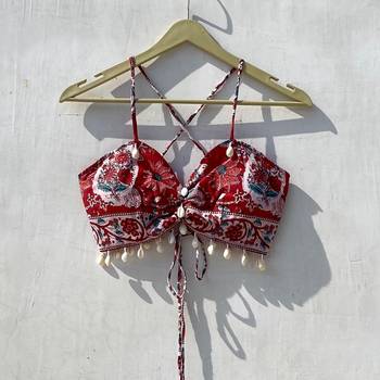Navratri-red-big-floral-removable-pads-top-kj10119 1