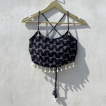 Navratri-black-floral-removable-pads-top-kj10120 1