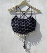 Navratri-black-floral-removable-pads-top-kj10120